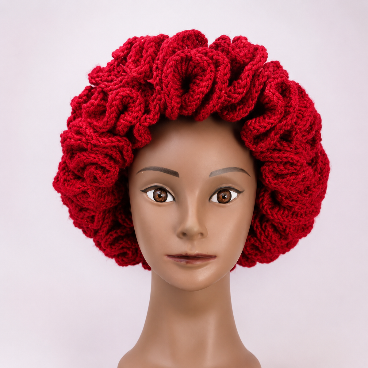 Red Crochet Hat