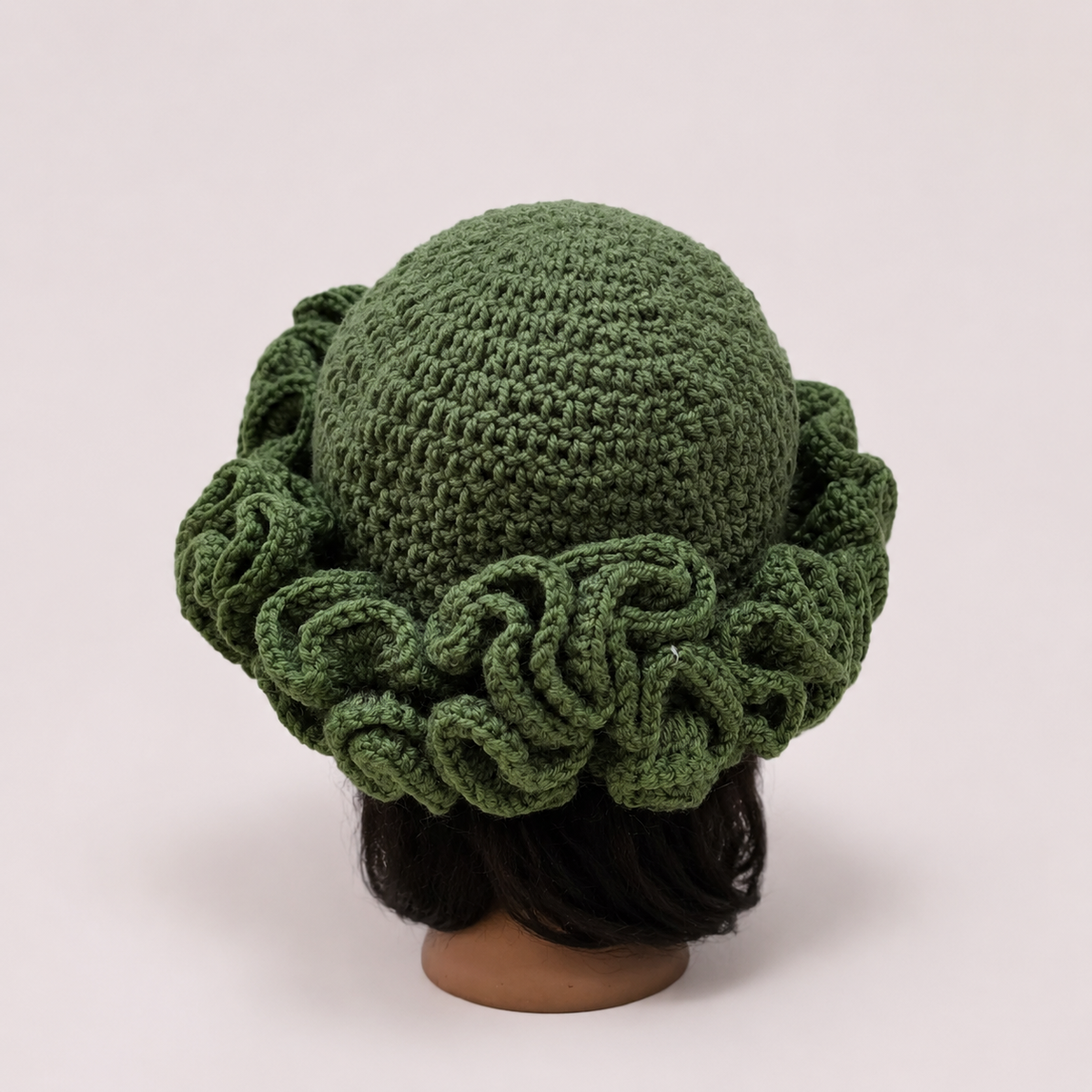 Army Green Crochet Hat